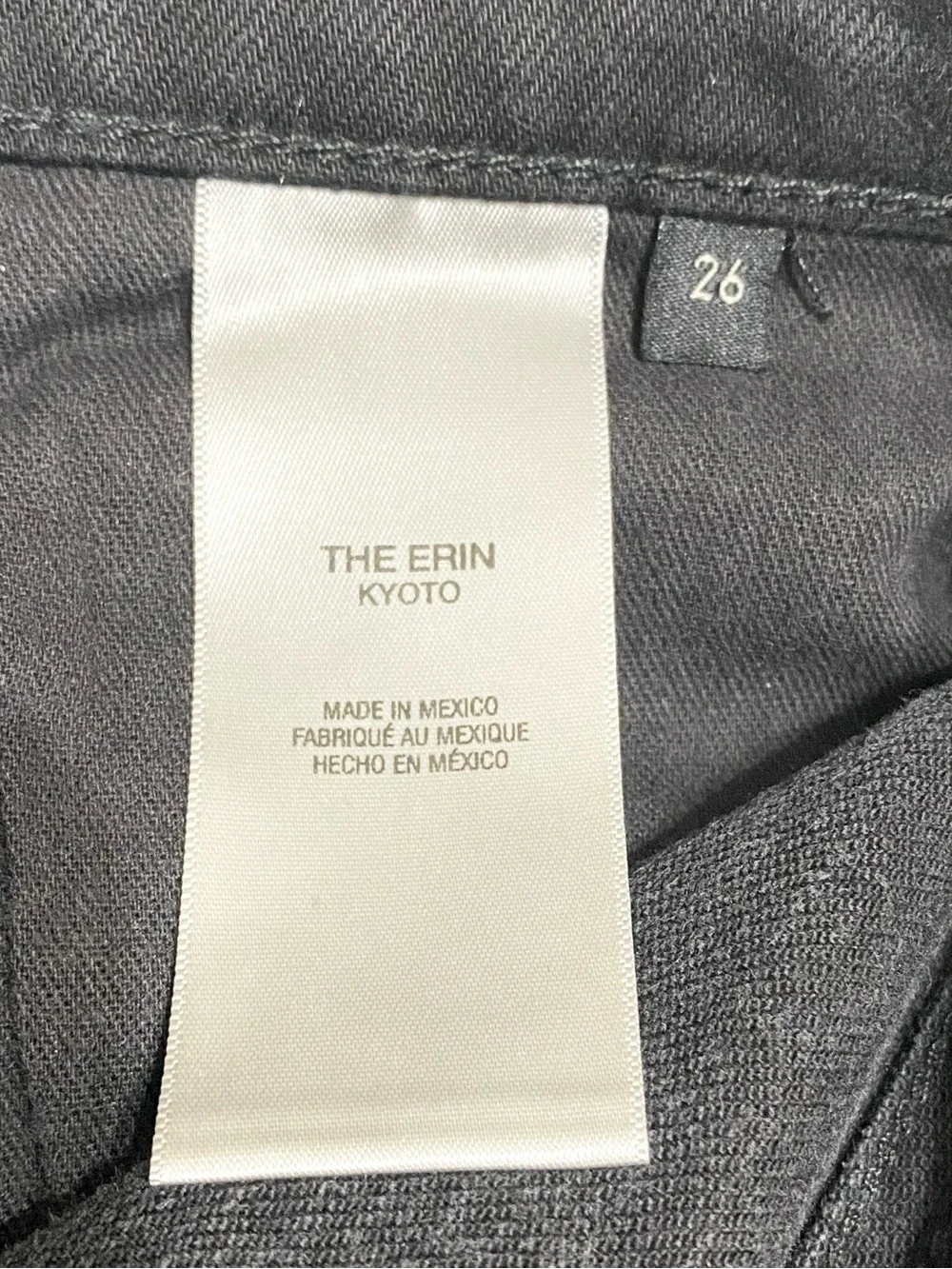 Favorite Daughter The Erin Crop Boot Kyoto Black Jeans - Picture 5 of 6